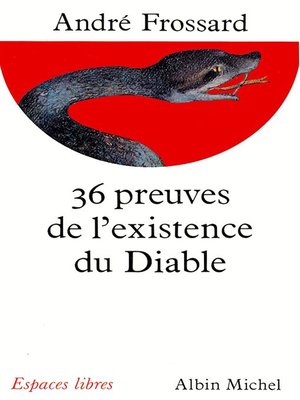 cover image of Les 36 Preuves de l'existence du Diable